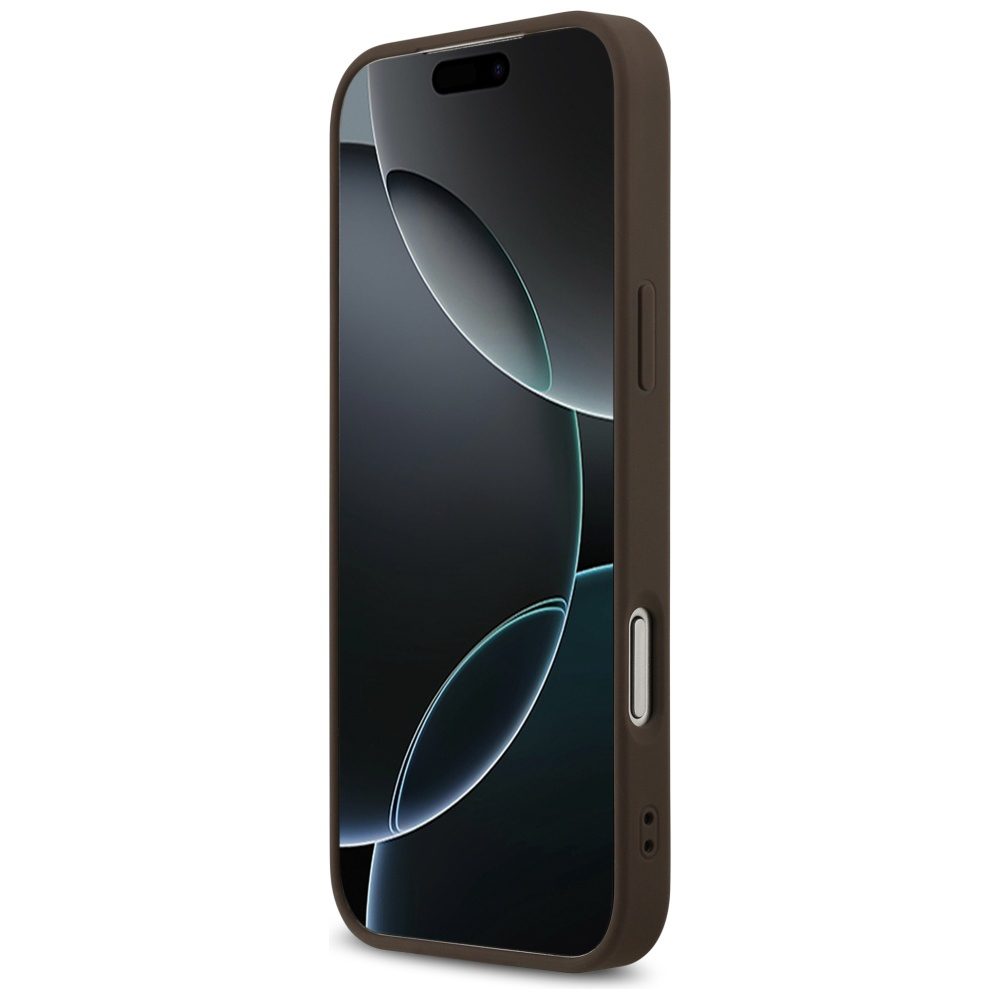 Guess 4G Printed Stripes MagSafe case for iPhone 17 Pro Max - browneng