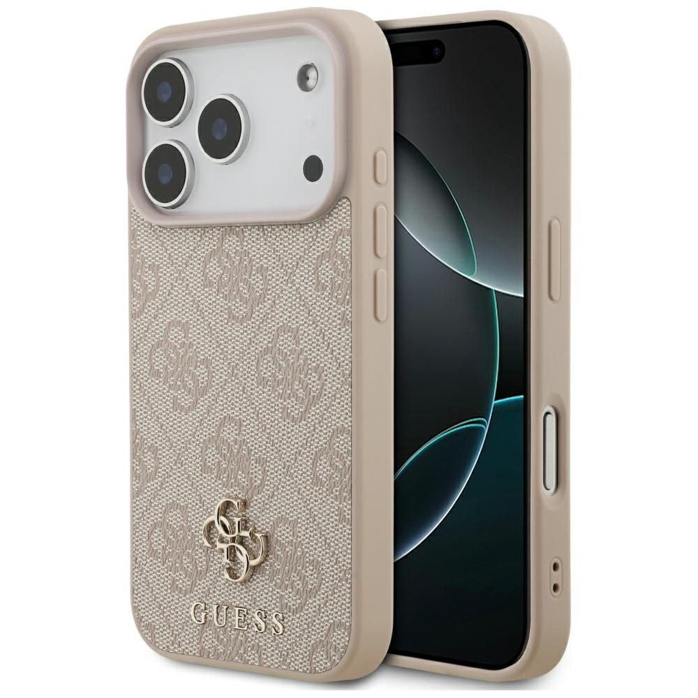 Guess 4G Small 4G and Classic MagSafe Case for iPhone 17 Pro - Pinkeng