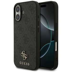 Guess 4G Small Classic Logo MagSafe case for iPhone 17 - blackeng