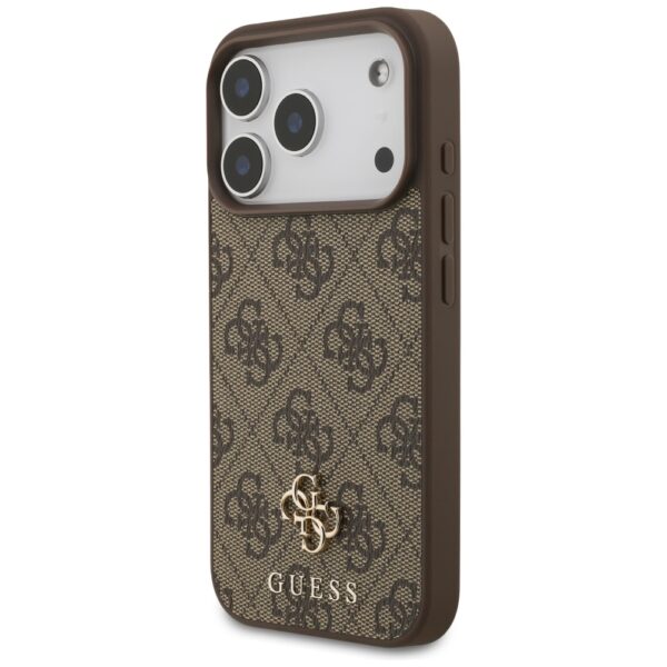 199232_2 Guess 4G Small Classic Logo MagSafe case for iPhone 17 Pro - browneng