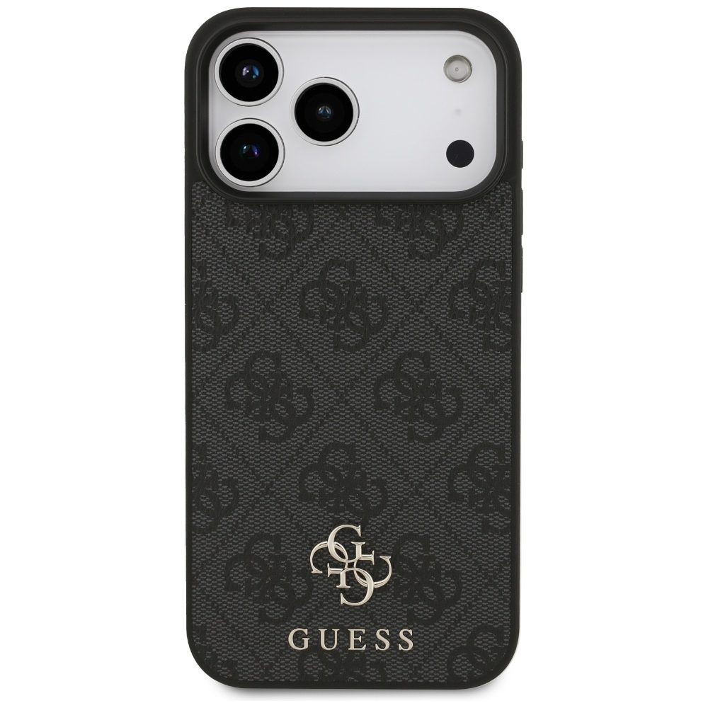 199235_3 Guess 4G Small Classic Logo MagSafe case for iPhone 17 Pro Max - blackeng