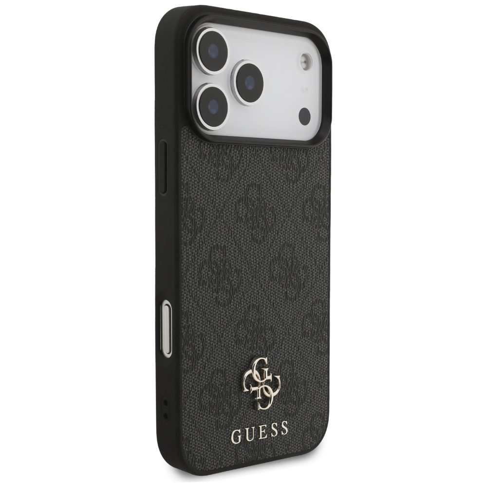 199235_4 Guess 4G Small Classic Logo MagSafe case for iPhone 17 Pro Max - blackeng