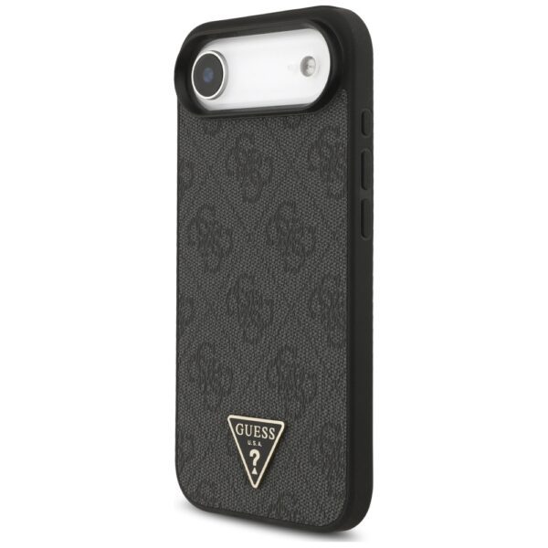 Guess 4G Strap Triangle Logo MagSafe Case for iPhone 17 Air - Blackeng