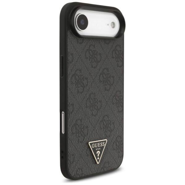 Guess 4G Strap Triangle Logo MagSafe Case for iPhone 17 Air - Blackeng