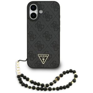 Guess 4G Strap Triangle Logo MagSafe case for iPhone 17 - blackeng