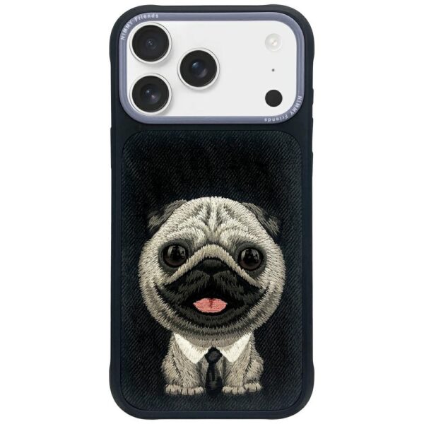 Nimmy Big Eyed Pet 2.0 Dog Case for iPhone 17 Pro Max - Blackeng