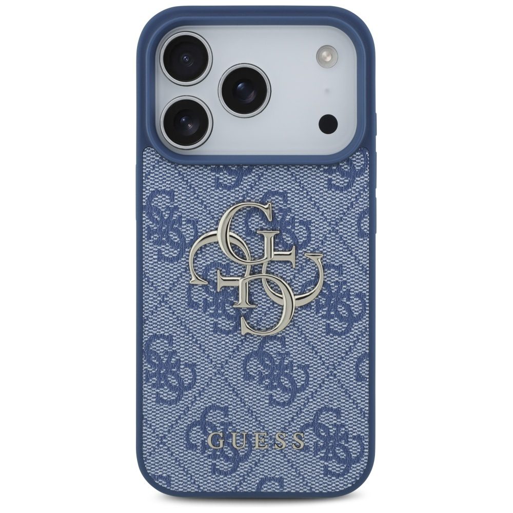 199747_3 Guess 4G Big Logo Case for iPhone 17 Pro - Blueeng