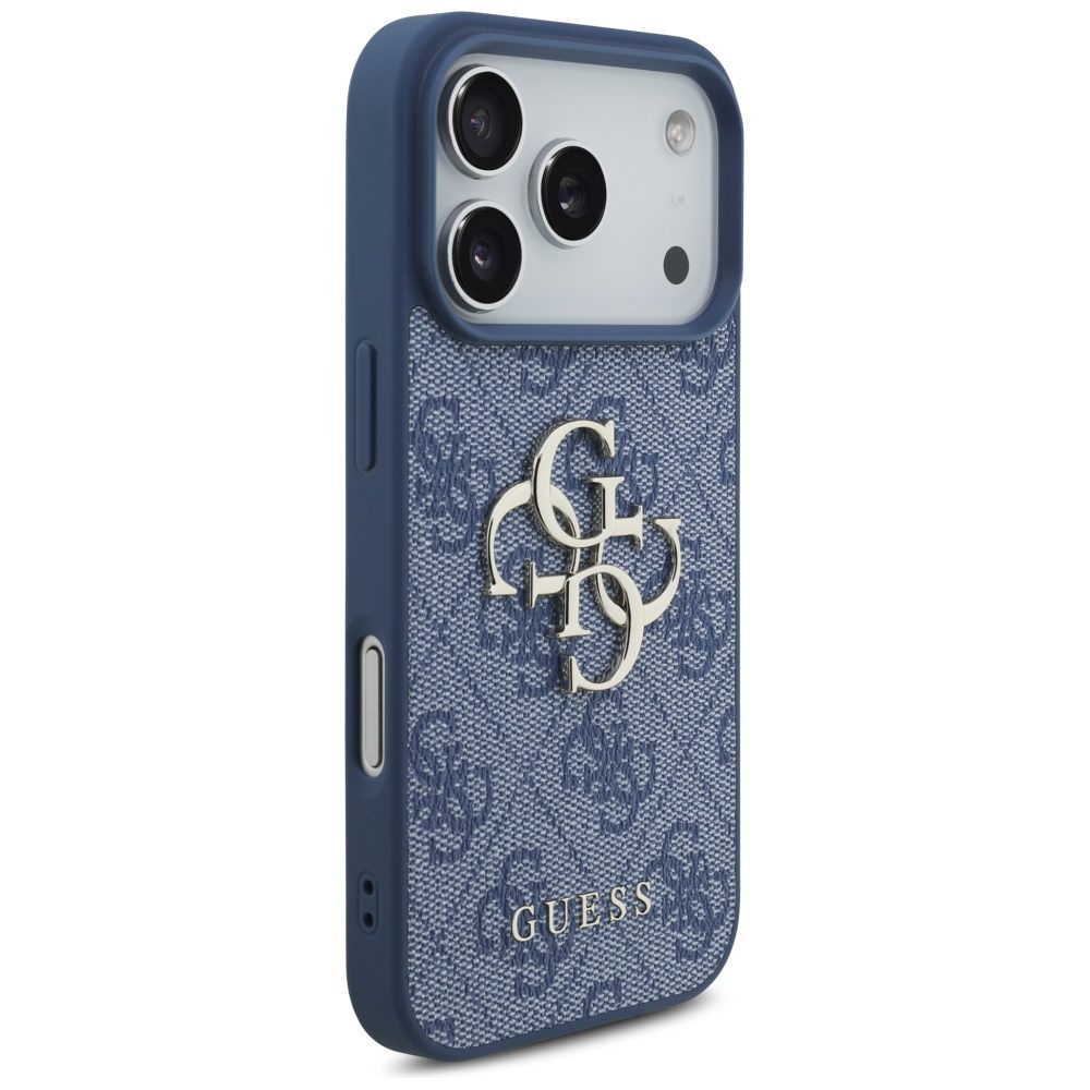199747_4 Guess 4G Big Logo Case for iPhone 17 Pro - Blueeng