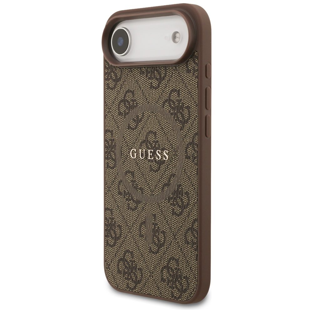 199749_2 Guess 4G Ring Classic Logo MagSafe Case for iPhone 17 Air - Browneng