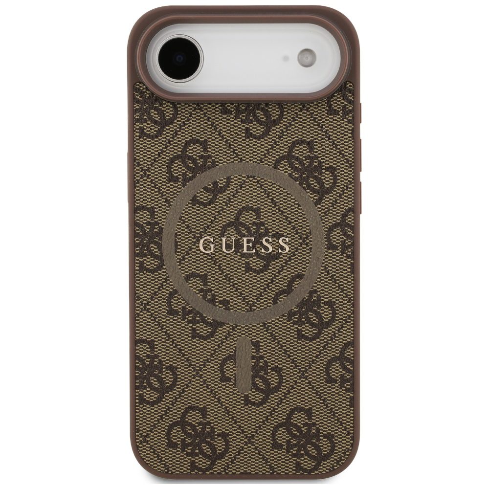 199749_3 Guess 4G Ring Classic Logo MagSafe Case for iPhone 17 Air - Browneng