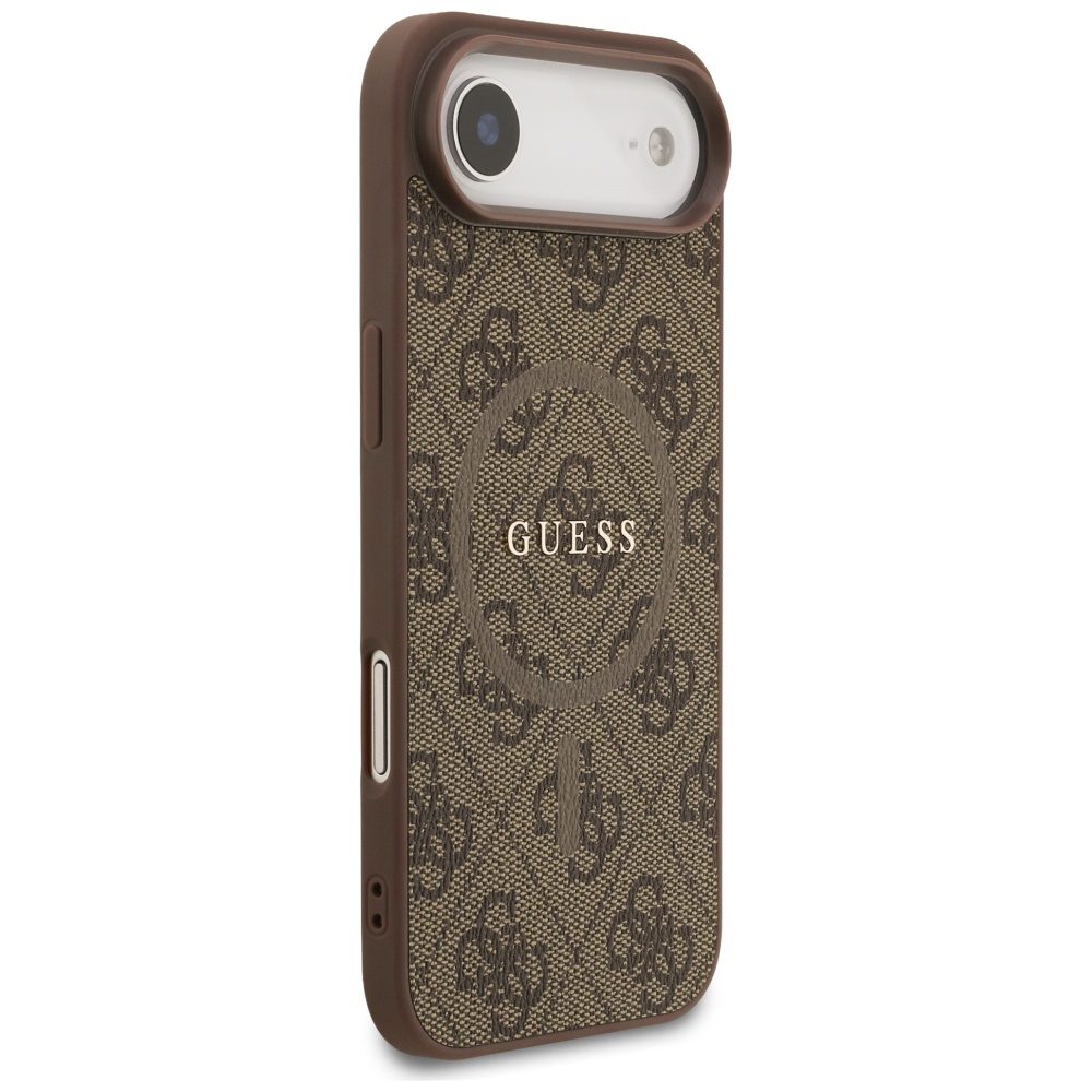 199749_4 Guess 4G Ring Classic Logo MagSafe Case for iPhone 17 Air - Browneng