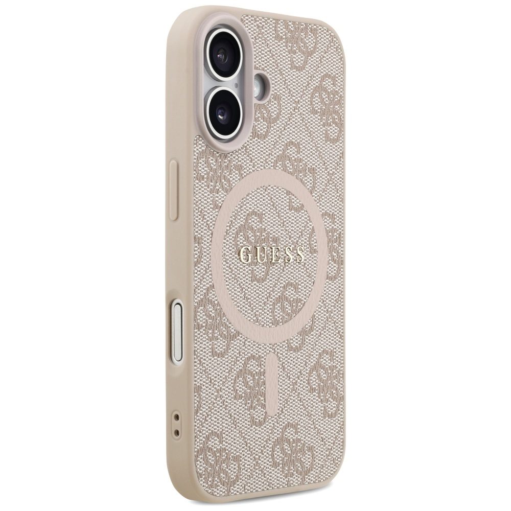 199760_4 Guess 4G Ring Classic Logo MagSafe Case for iPhone 17 - Pinkeng