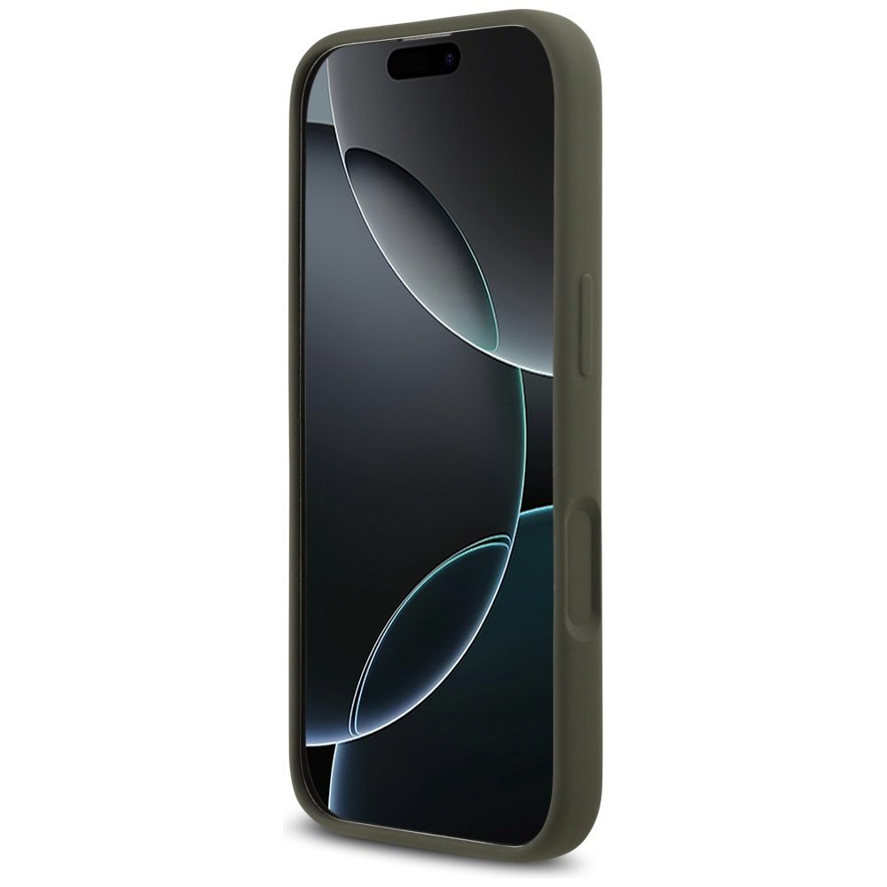 199773_5 Guess Silicone Triangle Logo MagSafe Case for iPhone 17 - Greeneng