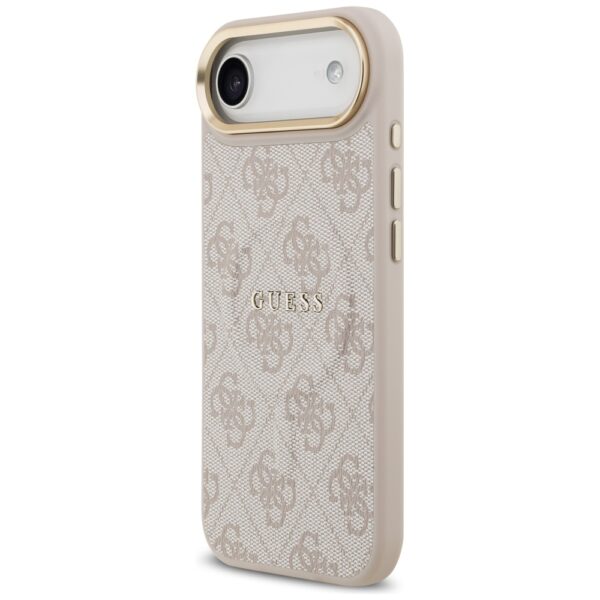 Guess 4G PU Classic Logo MagSafe Case for iPhone 17 Air - Pinkeng