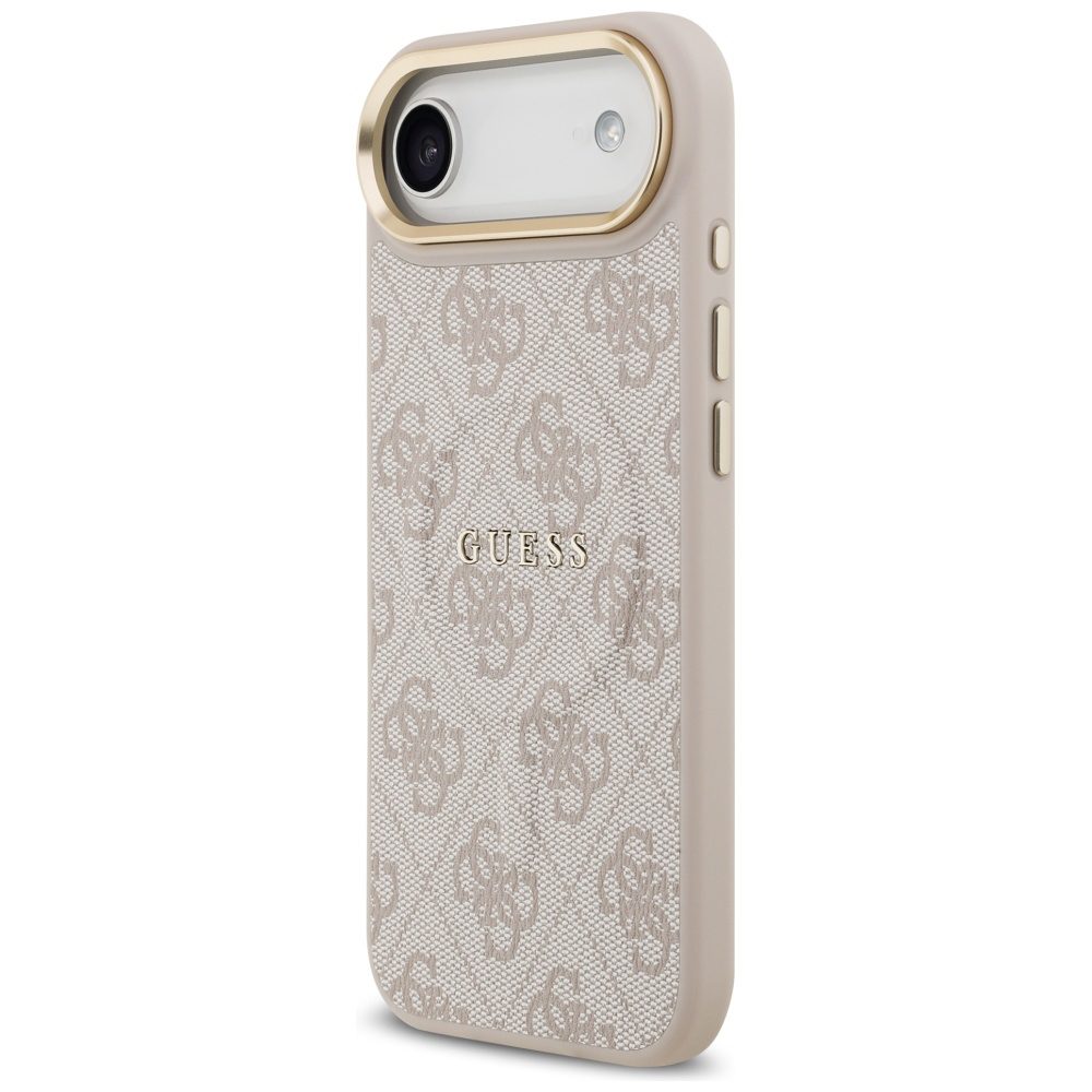 Guess 4G PU Classic Logo MagSafe Case for iPhone 17 Air - Pinkeng