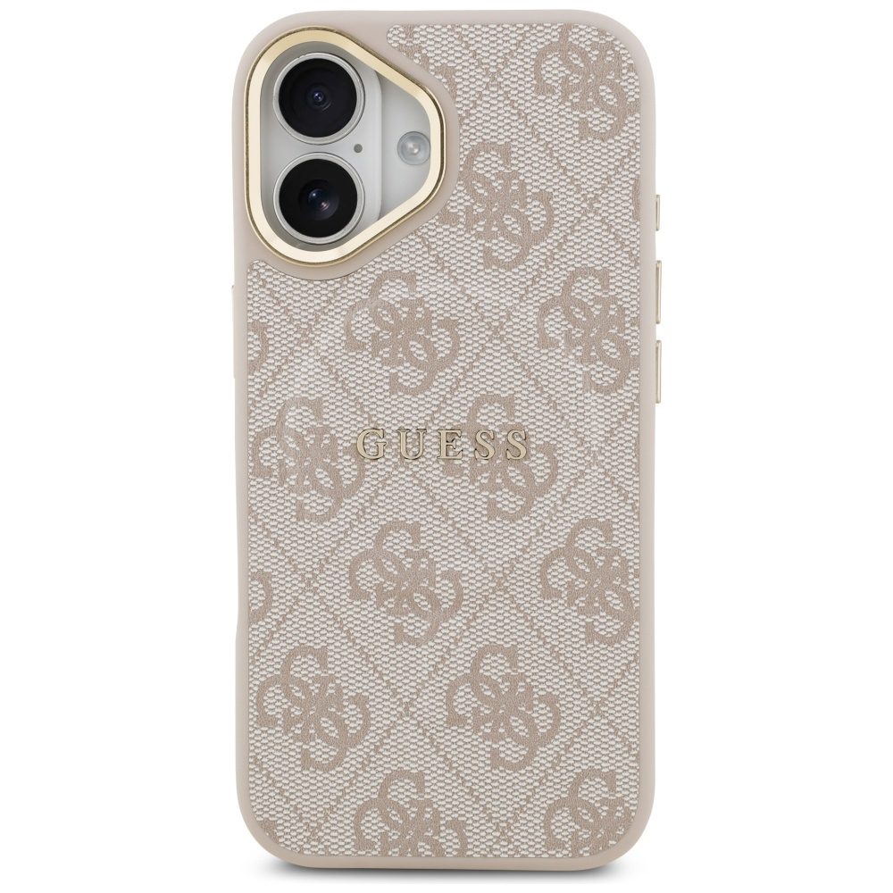 Guess 4G PU Classic Logo MagSafe Case for iPhone 17 - Pinkeng