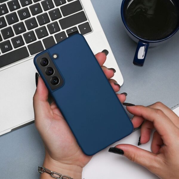SILICONE case for SAMSUNG A57 5G blue