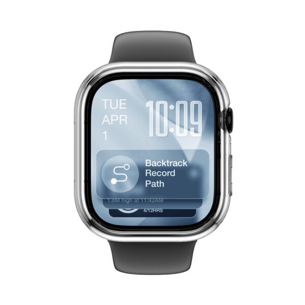 AmazingThing Minimal Protective Case for Apple Watch Series 11 42mm - Cleareng