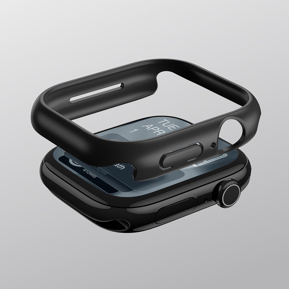 AmazingThing Minimal Protective Case for Apple Watch Series 11 42mm - Blackeng