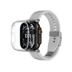 AmazingThing Minimal Protective Case for Apple Watch UItra 3 49mm - Transparenteng