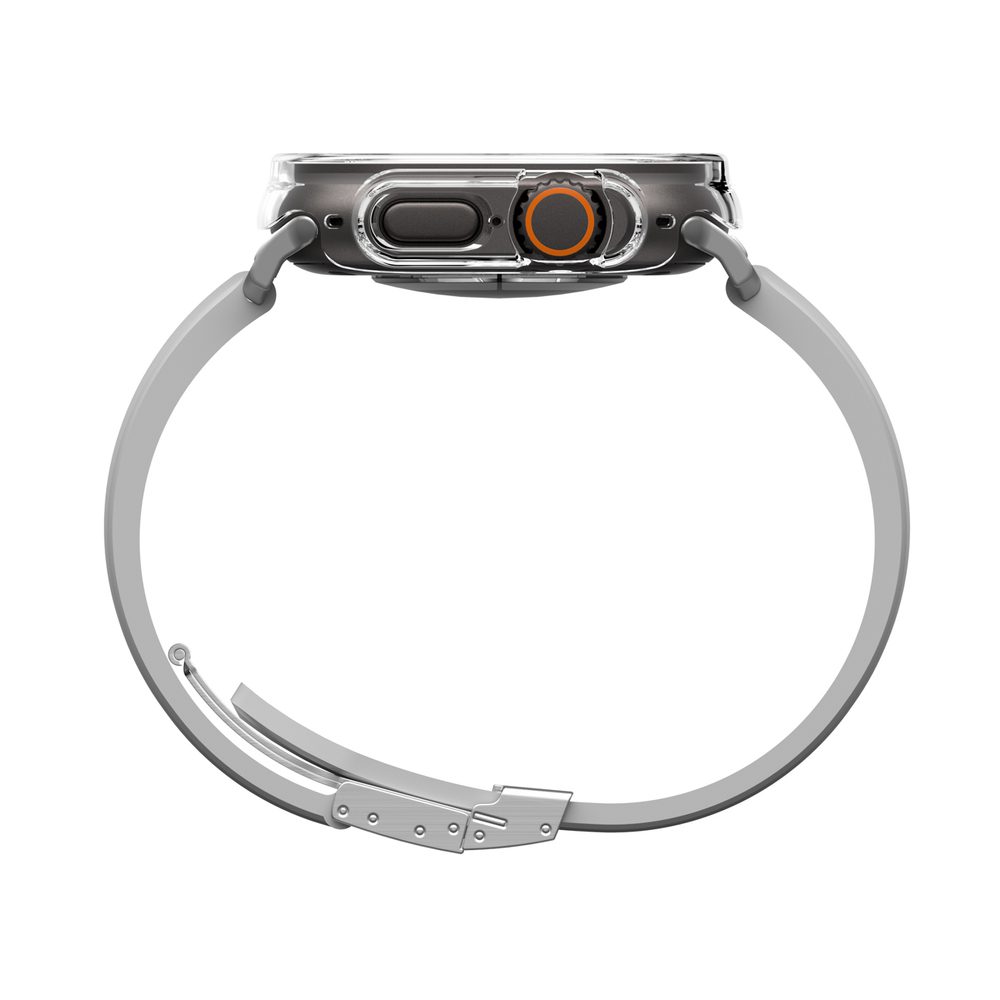 AmazingThing Minimal Protective Case for Apple Watch UItra 3 49mm - Transparenteng