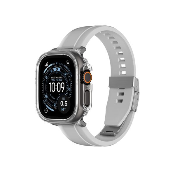 AmazingThing Minimal Protective Case for Apple Watch UItra 3 49mm - Transparenteng