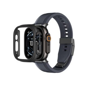 AmazingThing Minimal Protective Case for Apple Watch UItra 3 49mm - Blackeng