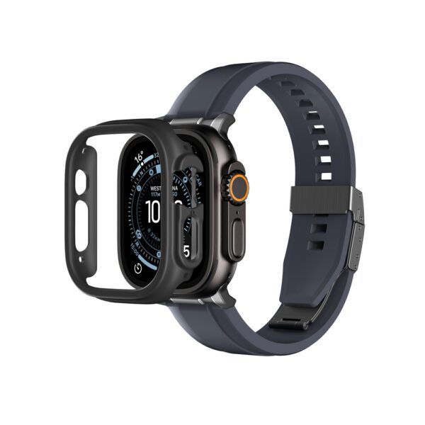 AmazingThing Minimal Protective Case for Apple Watch UItra 3 49mm - Blackeng