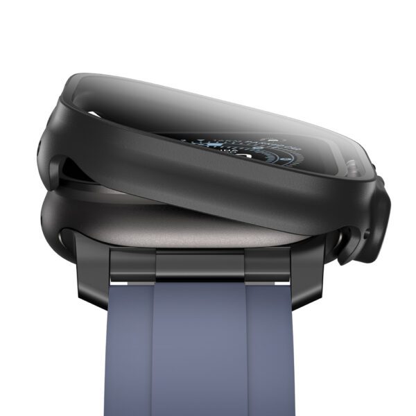 AmazingThing Radix Glass Screen Protector with Case for Apple Watch UItra 3 49mm - Blackeng