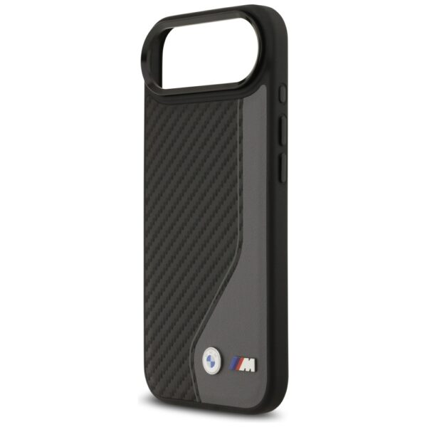 BMW M Carbon Logo MagSafe iPhone Air Case - Black and Grayeng
