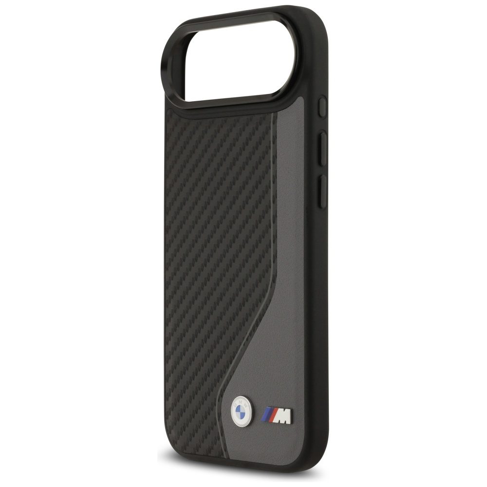 BMW M Carbon Logo MagSafe iPhone Air Case - Black and Grayeng