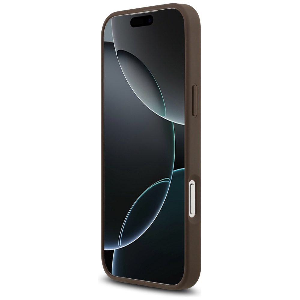 Guess 4G Ring Stand Case for iPhone 17 Pro Max - Browneng