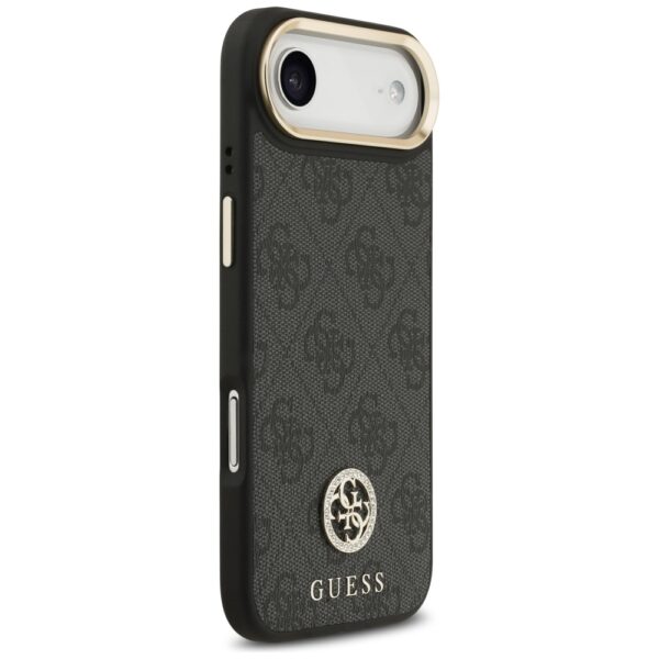 200779_4 Guess 4G Strass Logo MagSafe case for iPhone Air - blackeng