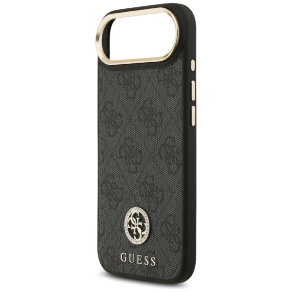 200779_6 Guess 4G Strass Logo MagSafe case for iPhone Air - blackeng