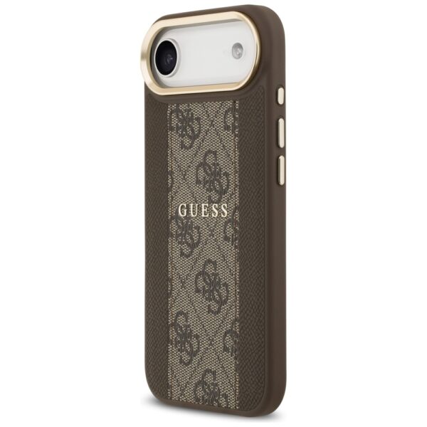 Guess 4G Stripe MagSafe case for iPhone Air - browneng