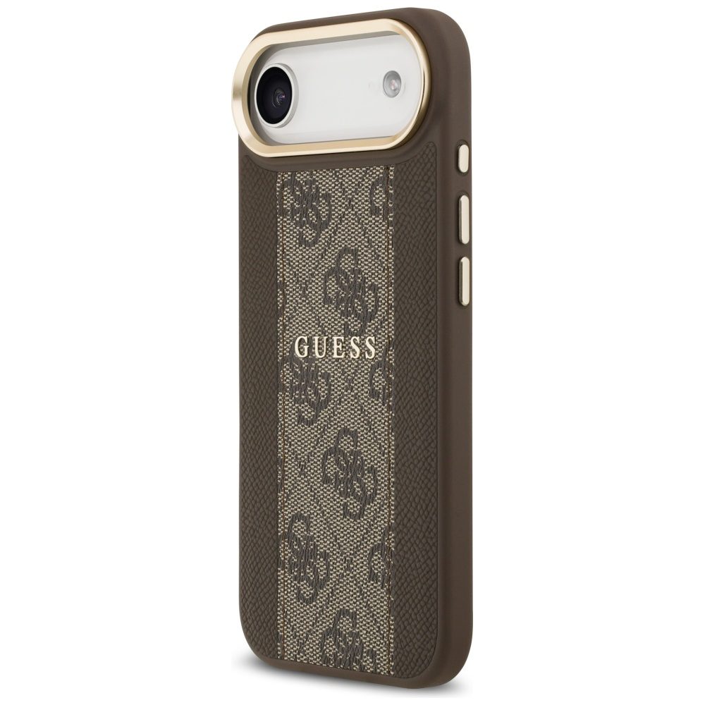 Guess 4G Stripe MagSafe case for iPhone Air - browneng