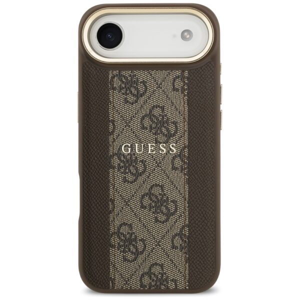 Guess 4G Stripe MagSafe case for iPhone Air - browneng