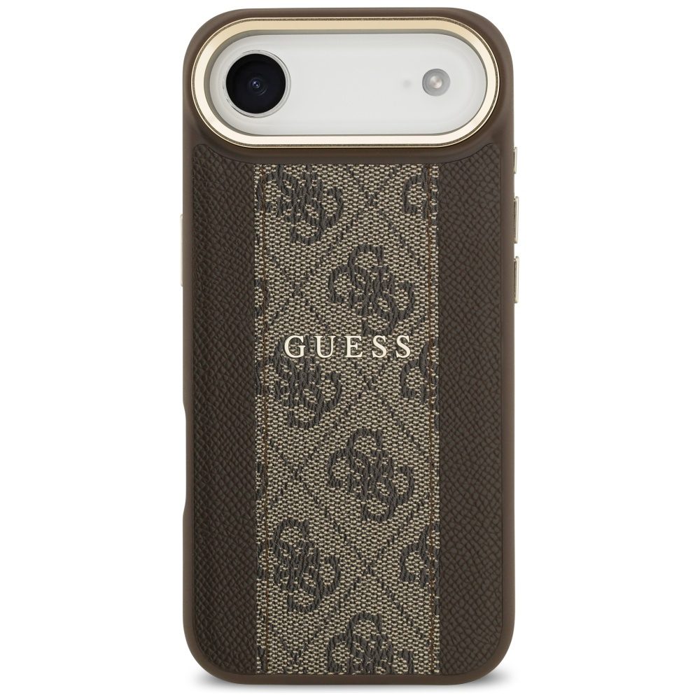 Guess 4G Stripe MagSafe case for iPhone Air - browneng
