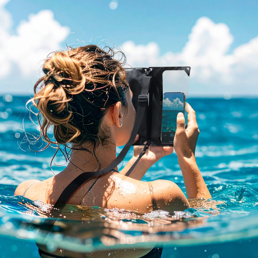 Spigen A640 Waterproof Phone Bag - Blackeng