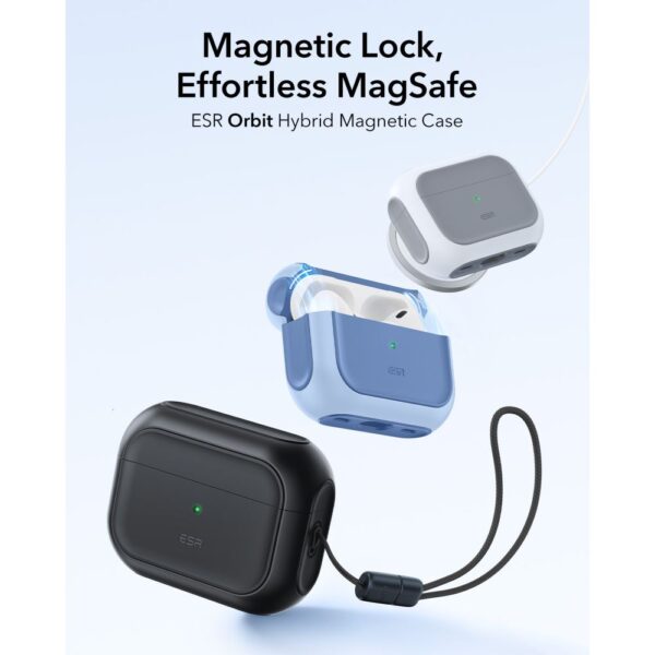 ESR Orbit HaloLock MagSafe case for AirPods Pro 3 - blackeng
