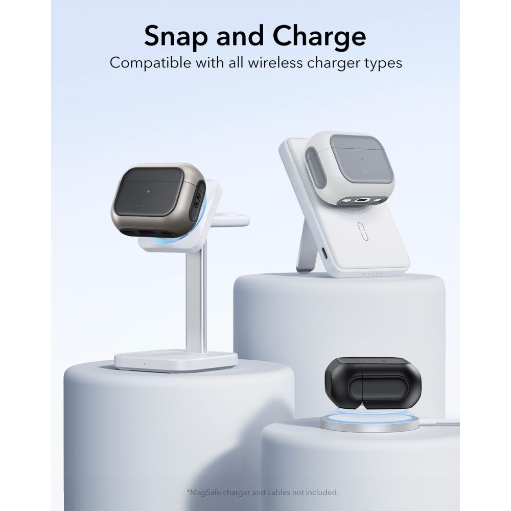 ESR Orbit HaloLock MagSafe case for AirPods Pro 3 - whiteeng