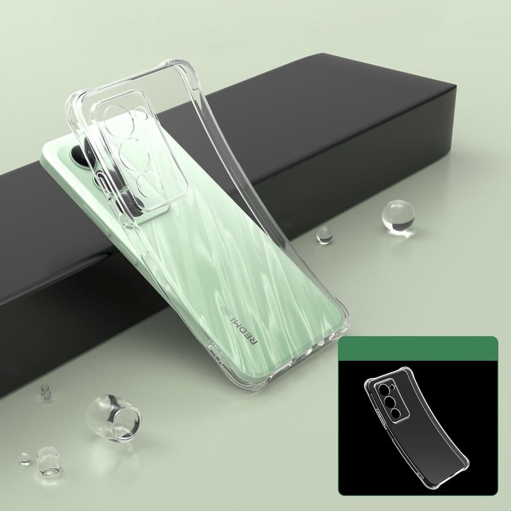 Tech-Protect FlexAir Case for Xiaomi Redmi 15 4G / 5G - Transparenteng