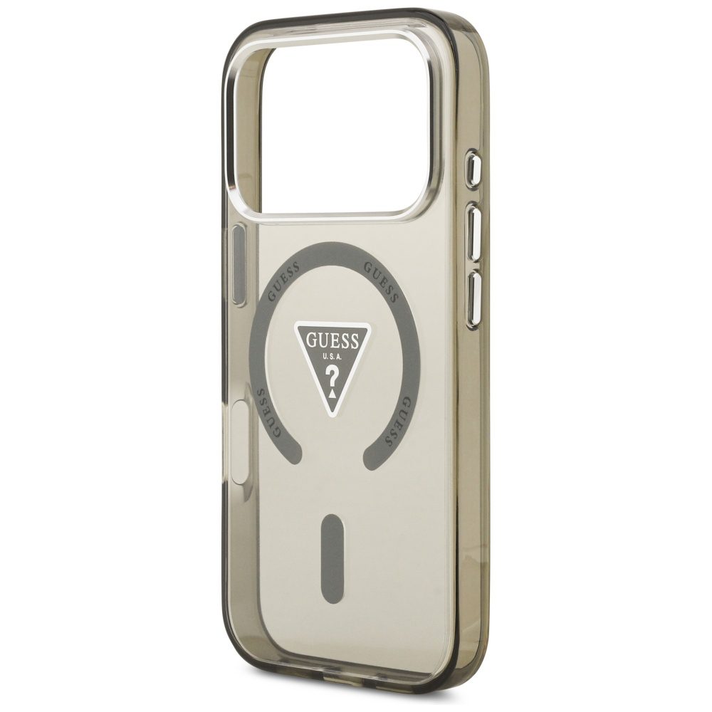 201194_6 Guess IML Gradient Triangle Logo MagSafe Case for iPhone 17 Pro Max - Greeneng