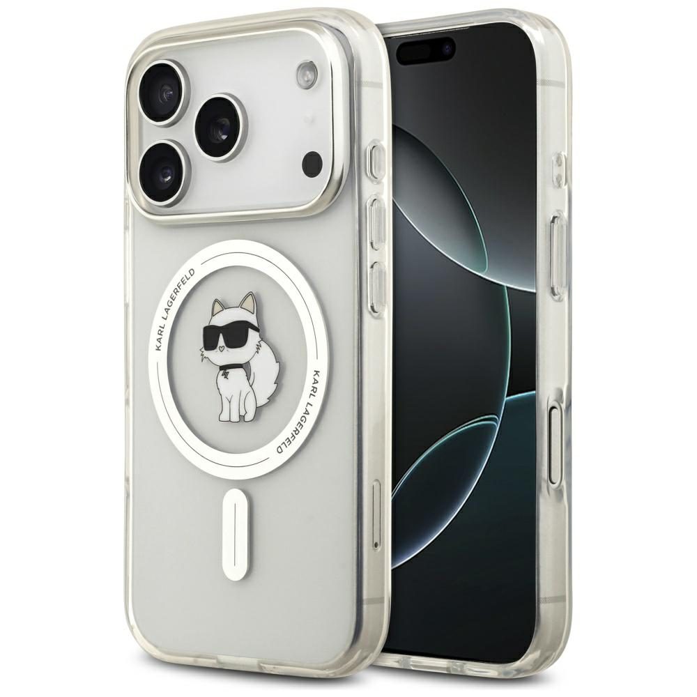 Karl Lagerfeld IML Choupette MagSafe Case for iPhone 17 Pro - Cleareng