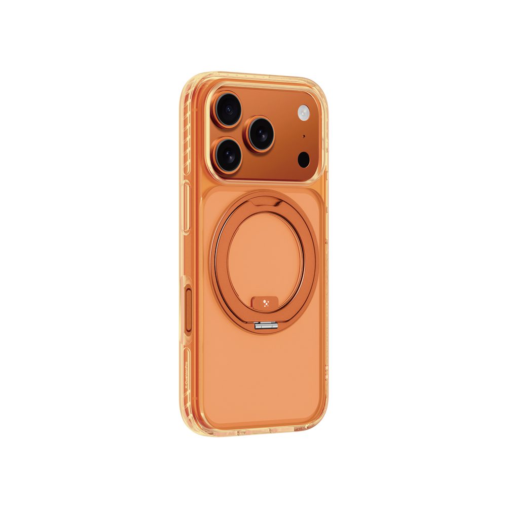 AmazingThing Titan Pro Spin Drop Proof Case 3 Lens iPhone 17 Pro Titan Orangeeng
