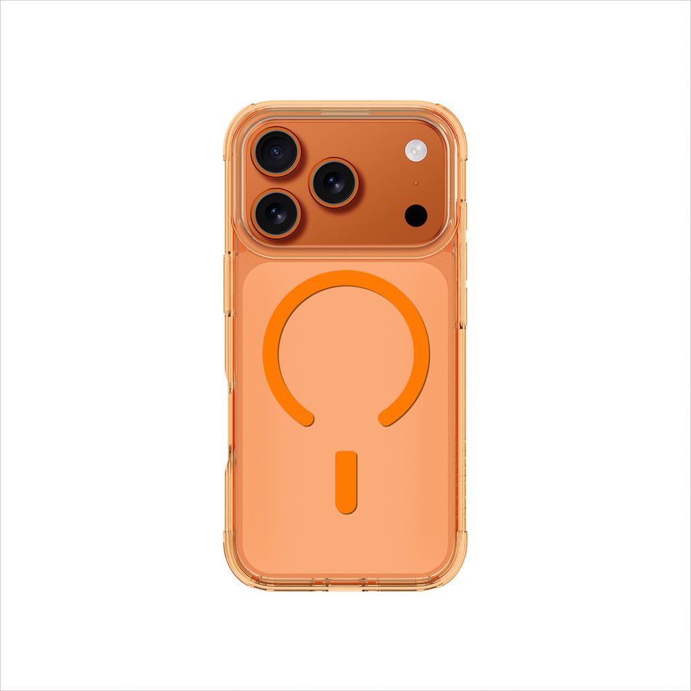 AmazingThing Minimal Mag Drop Proof Case 3 Lens iPhone 17 Pro Titan Orangeeng