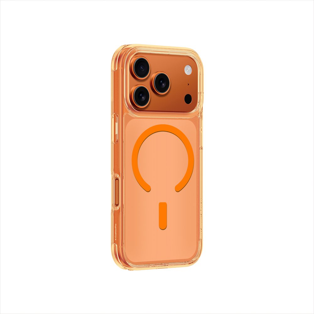 AmazingThing Minimal Mag Drop Proof Case 3 Lens iPhone 17 Pro Max Titan Orangeeng