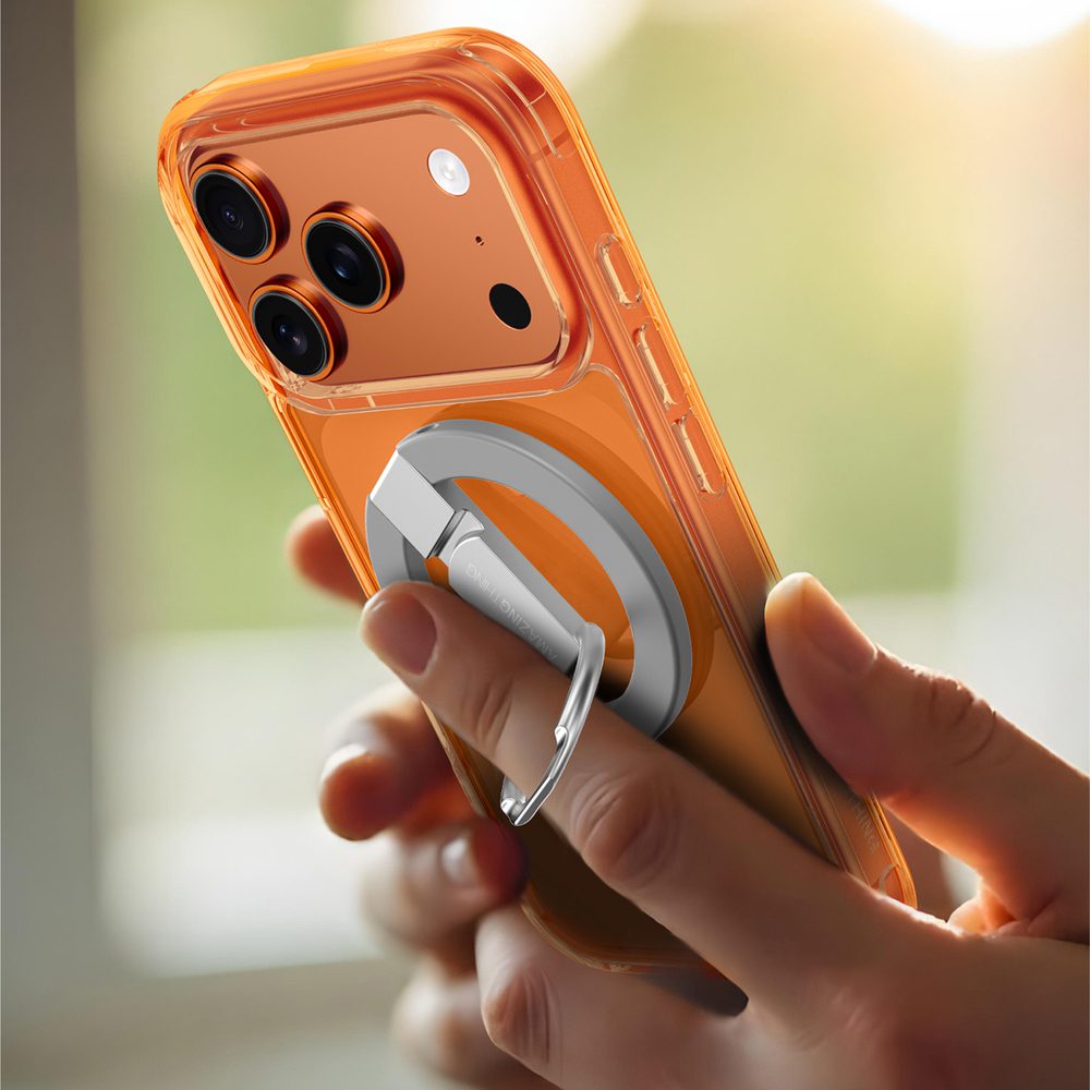 AmazingThing Minimal Mag Drop Proof Case 3 Lens iPhone 17 Pro Max Titan Orangeeng