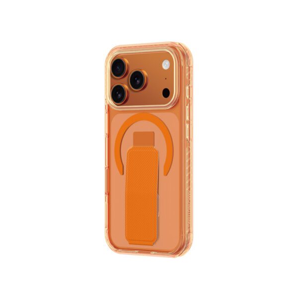 AmazingThing Titan Pro Holder Drop Proof Case 3 Lens iPhone 17 Pro Max Titan Orangeeng