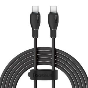 Kabel Baseus Pudding Series USB-C - USB-C 100W 1,2m - czarnypol